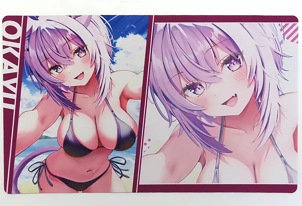 【ホロライブ】プレイマット 水着おかゆ(とらきち) 2024冬コミ直前SP/サンパン