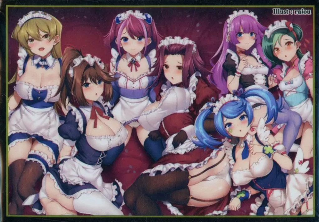 【遊戯王】スリーブ 遊戯王ヒロインズ メイド版(raiou) C99/デュエロイド