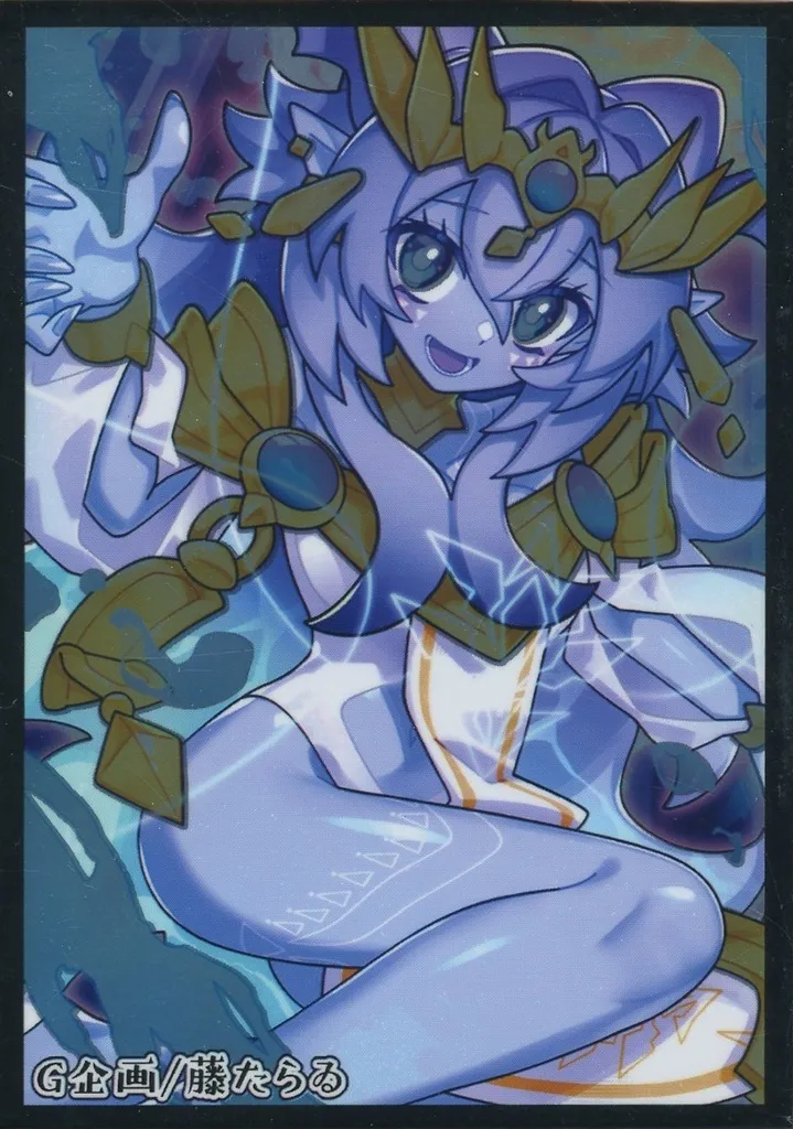 【遊戯王】スリーブ 可愛い波動 ドミナス霊姫ちゃん(藤たらゐ) 強欲で謙虚なイベント TURN17/G企画