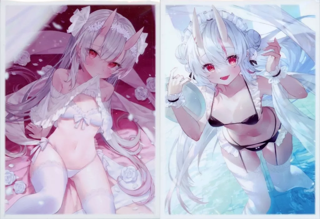 【ホロライブ】スリーブセット ビキニあやめセット(あやせりん) サンシャインクリエイション2022 Summer/ミッドナイトブルー