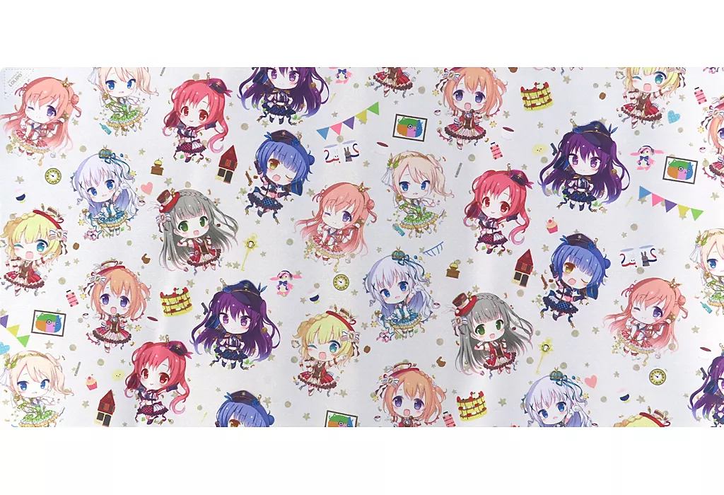 【ご注文はうさぎですか?】プレイマット SDキャラ(らぴぃす) C95/LOLIPO*