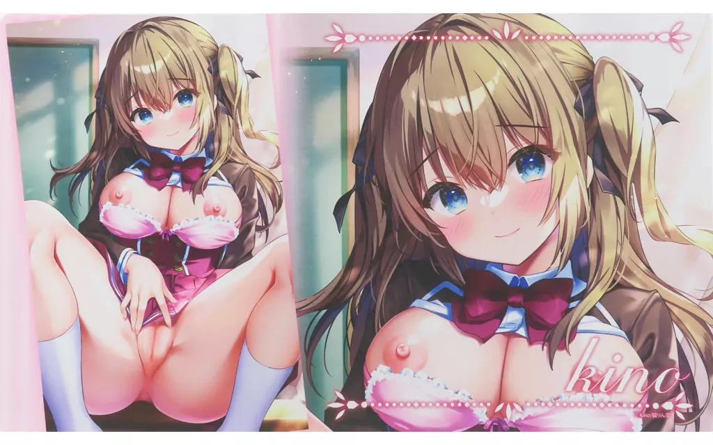 プレイマット kino先生 学園×彼女～彼女と過ごすエッチな学園生活～1 24年2月22日新規グッズ 成年向け(kino) 猫りん堂 604735934image