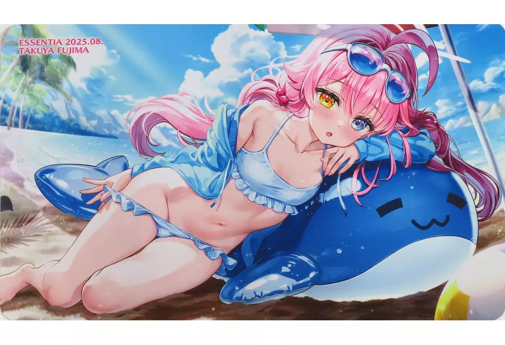 駿河屋 -<中古>【ブルーアーカイブ】プレイマット 小鳥遊ホシノ 水着
