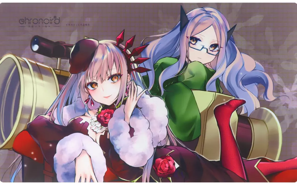 【WIXOSS】プレイマット 御影はんな＆ナナシ(くろなゆた) エアサンクリ2021夏/Chronoir*d