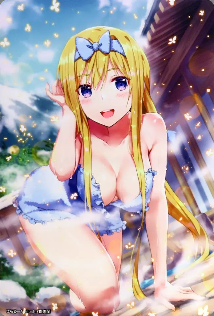 【ソードアート・オンライン】プレイマット 温泉アリス(我美蘭) C95/ぴらるーく