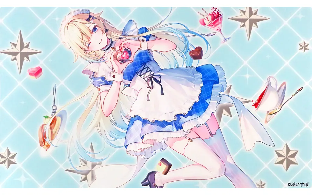 【ぶいすぽっ!】プレイマット 藍沢エマ B(遠坂あさぎ) C107/AliceSyndrome*