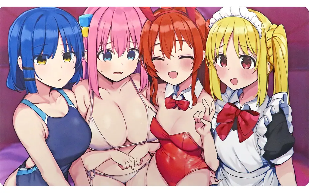 【ぼっち・ざ・ろっく!】プレイマット オフ会結束バンド(ろうか) C103/ろうか