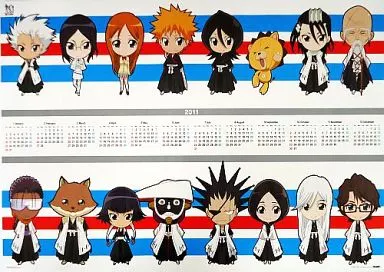 駿河屋 - 【買取】BLEACH-ブリーチ- 2011年度ポスターカレンダー