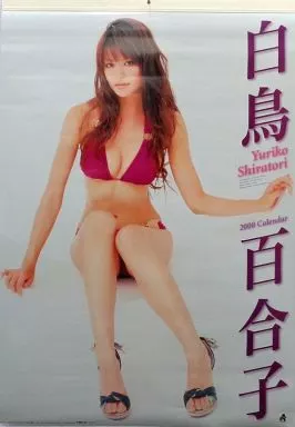 「白鳥百合子」２００８年度カレンダー（新品） 白鳥百合子」2008年度カレンダー（新品）