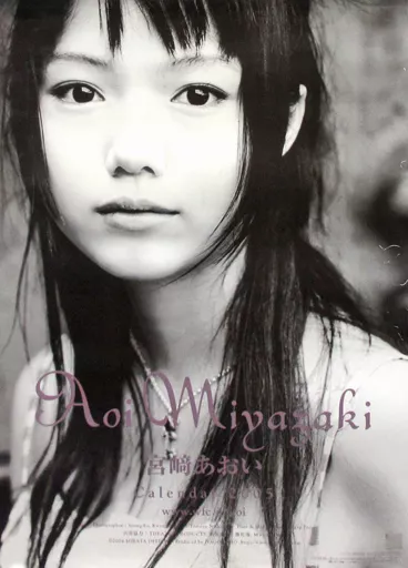 駿河屋 -<中古>宮﨑あおい 2005年度カレンダー（写真集系）