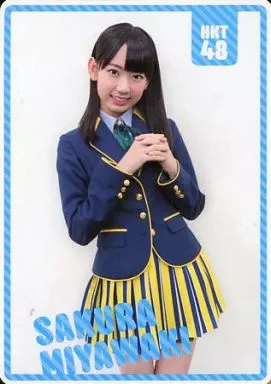 駿河屋 -<中古>宮脇咲良(HKT48) ポケットスクールカレンダー(2013/10