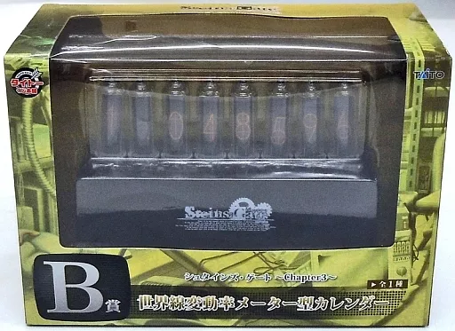 Steins;Gate 世界線変動率メーター型カレンダー 未開封 シュタゲ 世界線変動率メーター型カレンダー - メルカリ