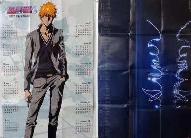 黒崎一護 BLEACH ポスター カレンダー カード 2012 Aimer CD 駿河屋 -<中古>BLEACH-ブリーチ-＆Aimer 2012年度ポスターカレンダー