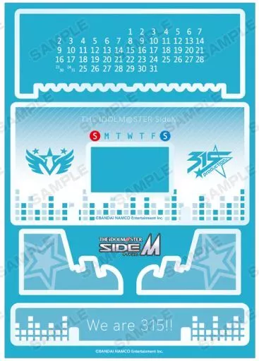 アイドルマスター SideM 315プロダクション 卓上アクリル万年カレンダー