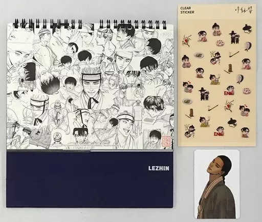 夜画帳 lezhin トレカ ver.1 & 黒卯暦 カレンダー セット 夜画帳 lezhin トレカ ver.1 & 黒卯暦 カレンダー セット 夜画帳