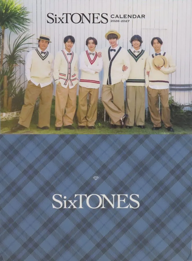 カレンダー　SixTONES カレンダー 2026-2027 #ストカレ ファンクラブ会員限定