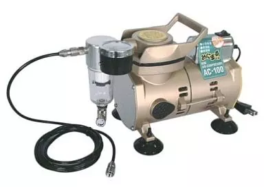 ミニエアーコンプレッサー AC-100(箱・ジャケット・ケース不備(中))