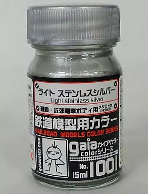 塗料 ガイアカラー 1001 ライトステンレスシルバー/メタリック