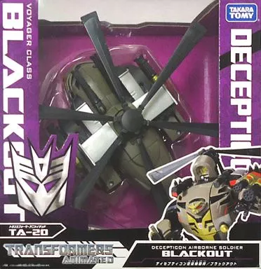 おもちゃ　TA-20 ブラックアウト 「トランスフォーマー アニメイテッド」（箱・ジャケット・ケース不備（中））