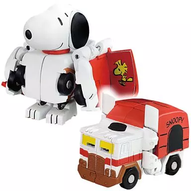 【新品】キュートランスフォーマー QTC05 スヌーピー Yahoo!オークション - [TOY]キュートランスフォーマー QTC05 スヌーピ