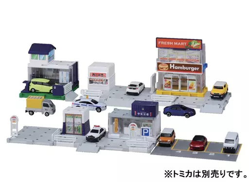おもちゃ　トミカタウン ビルドシティ 街をつくろう! ベーシックセット