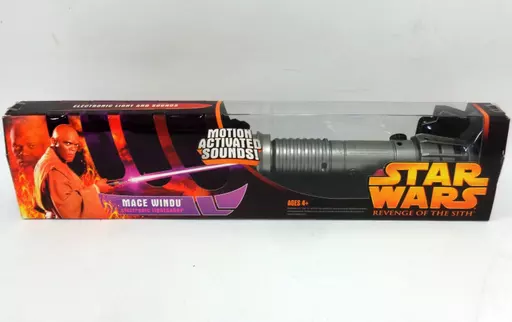 カスタムライトセーバー 新品未使用 メイスウィンドゥ エピソード3 楽天市場】スター・ウォーズ メイス・ウィンドゥ FXライトセーバー