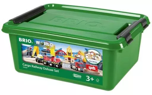 おもちゃ　カーゴレールデラックスセット 「BRIO -ブリオ-」 33097