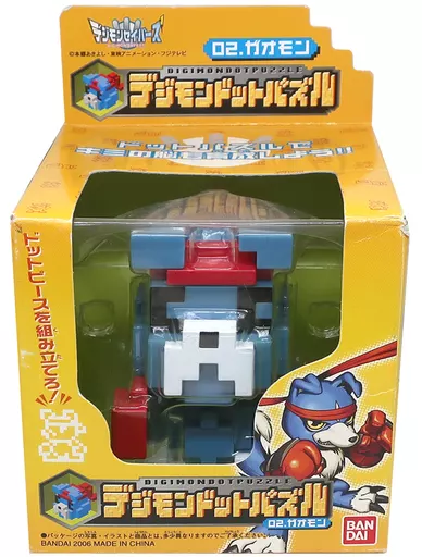 駿河屋 -<中古>02.ガオモン デジモンドットパズル 「デジモン