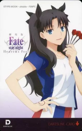 【レア】Fate 遠坂　凛　ダーツライブカード 駿河屋 -<中古>遠坂凛 Ver. DARTSLIVE CARD -ダーツライブカード
