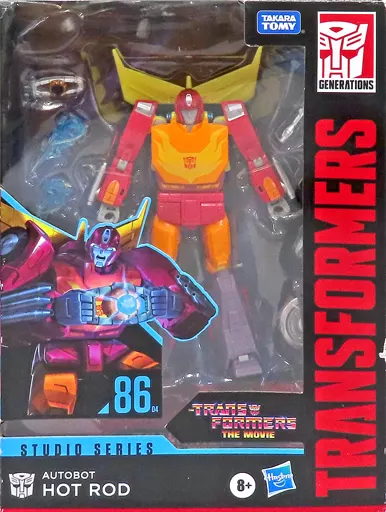 おもちゃ　86-04 HOT ROD -ホットロッド- 「トランスフォーマー スタジオシリーズ」 TFジェネレーションズ デラックスクラス（箱・ジャケット・ケース不備（中））