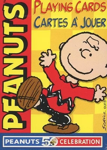 ピーナッツ生誕50周年記念アニバーサリーコレクター缶（トランプ2組付)スヌーピー Amazon.co.jp: Peanuts 50歳のお祝いコレクター缶 トランプ2組付き