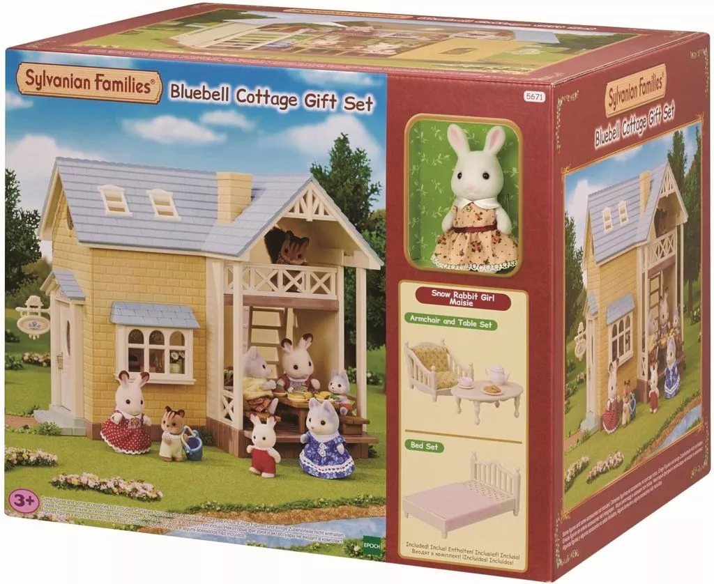 おもちゃ　Bluebell Cottage Gift Set -ブルーベルコテージ ギフトセット- 「シルバニアファミリー」