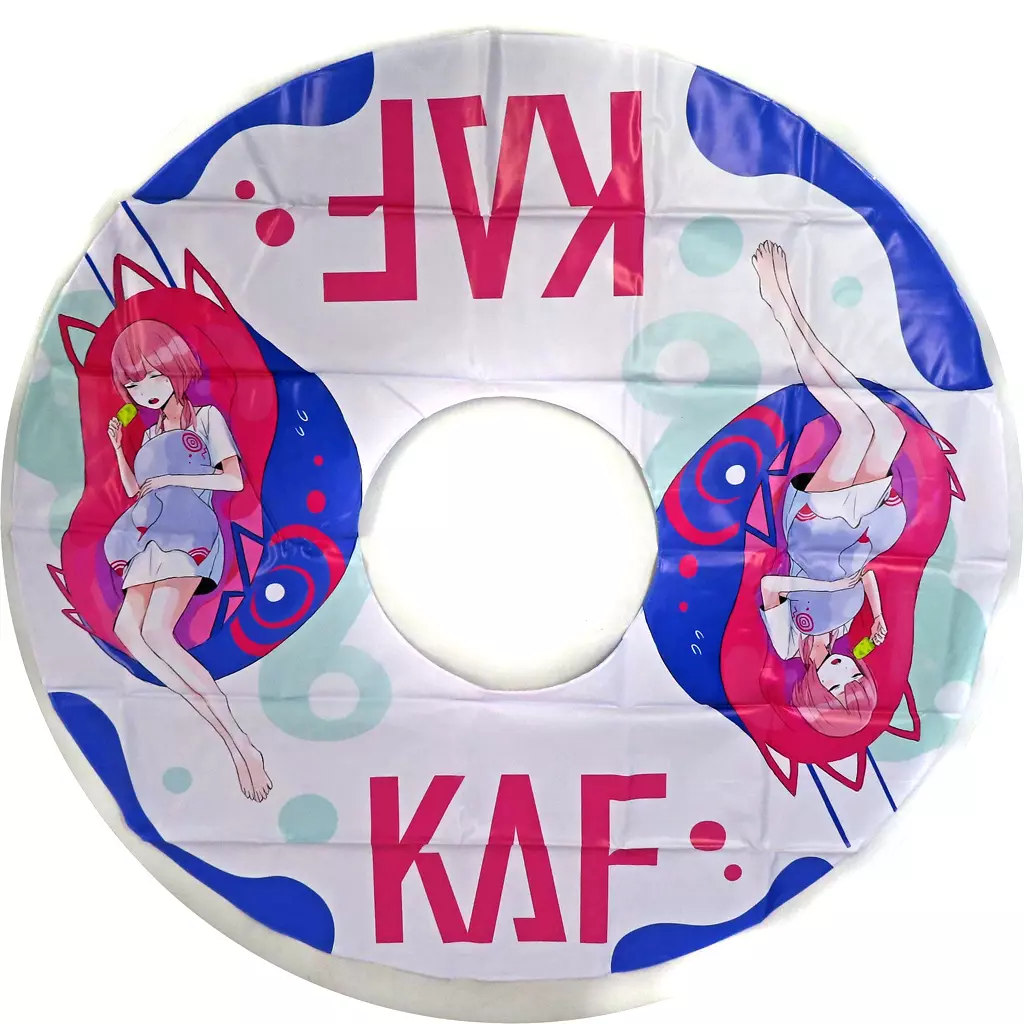 おもちゃ　愛すくり～む 浮き輪 「バーチャルYouTuber」 花譜の夏祭り～かふあるところになつあり、アイスクリームはじめました～限定