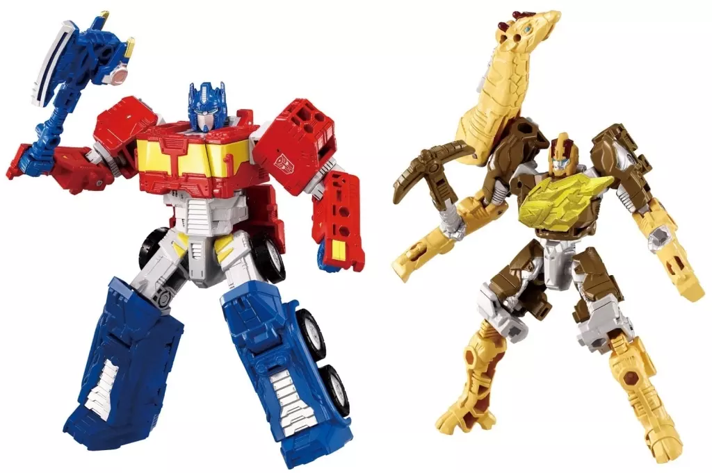 おもちゃ　WKS-01 オプティマスプライム＆ライトロング ワイルドッキングセット 「トランスフォーマー ワイルドキング」（ランクB）