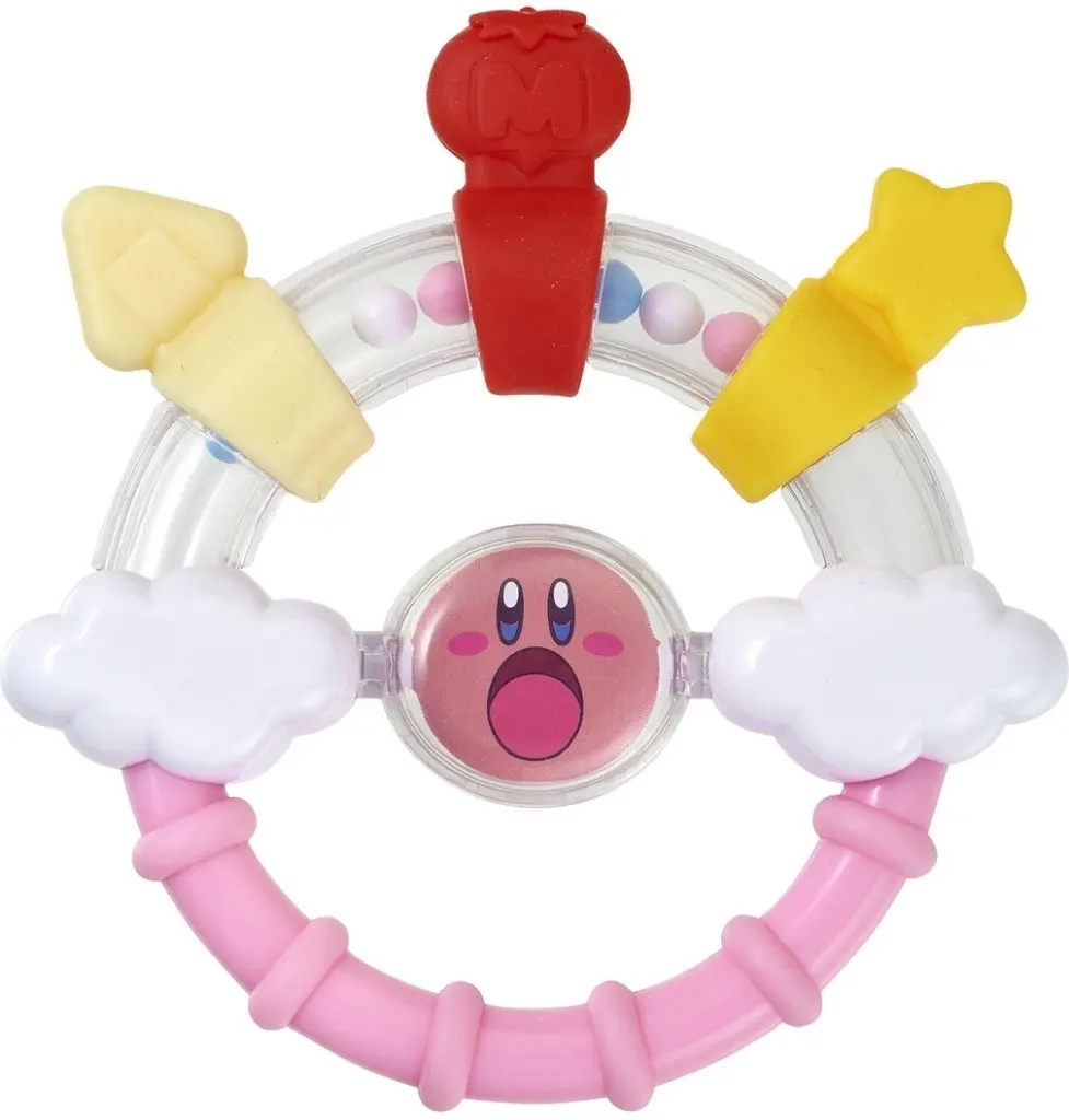 おもちゃ　KIRBY カービィのかみかみ歯がためラトル 「星のカービィ」