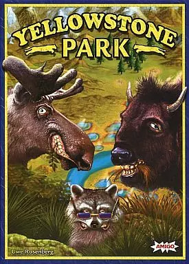 ボードゲーム　イエローストーン ドイツ語版 (Yellowstone Park) [日本語訳付き] 駿河屋 -<中古>イエローストーン ドイツ語版 (Yellowstone Park
