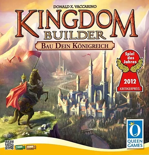 ボードゲーム　[日本語訳無し] 王国の建設者 第2版 ドイツ語版 (Kingdom Builder)