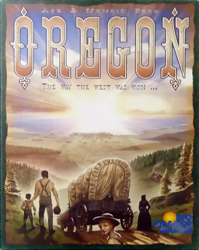 ボードゲーム　オレゴン (Oregon) [日本語訳付き]
