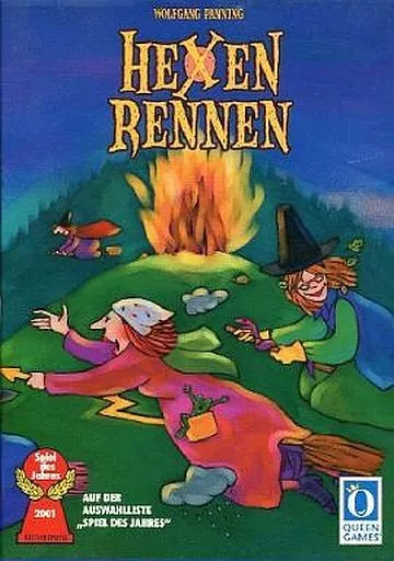 ボードゲーム　ヘキセンレンネン ドイツ語版 (Hexen Rennen) [日本語訳付き] 駿河屋 -<中古>ヘキセンレンネン ドイツ語版 (Hexen Rennen