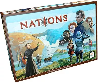 ボードゲーム　ネイションズ (Nations) [日本語訳付き] 駿河屋 -<中古>ネイションズ (Nations) [日本語訳付き]（ボード