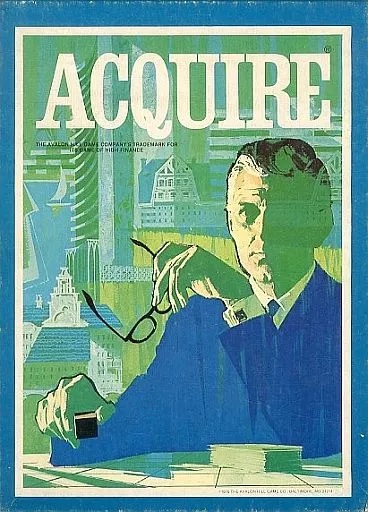 ボードゲーム　アクワイヤー 英語版 (Acquire)