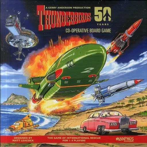 ボードゲーム　サンダーバード 協力型ボードゲーム (Thunderbirds： Co-operative Board Game) [日本語訳付き] Amazon | ボードゲーム：サンダーバード トミー 国際救助隊vs