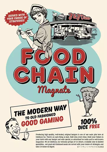 ボードゲーム　フードチェーンマグネイト 日本語版 (Food Chain Magnate)