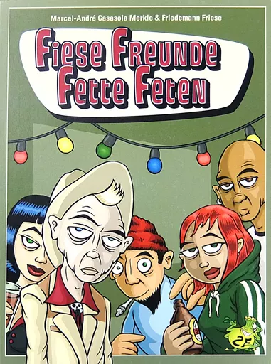 ボードゲーム　むかつく友達、いきたくないパーティー (Fiese Freunde Fette Feten) [日本語訳付き] 駿河屋 -<中古>むかつく友達、いきたくないパーティー (Fiese