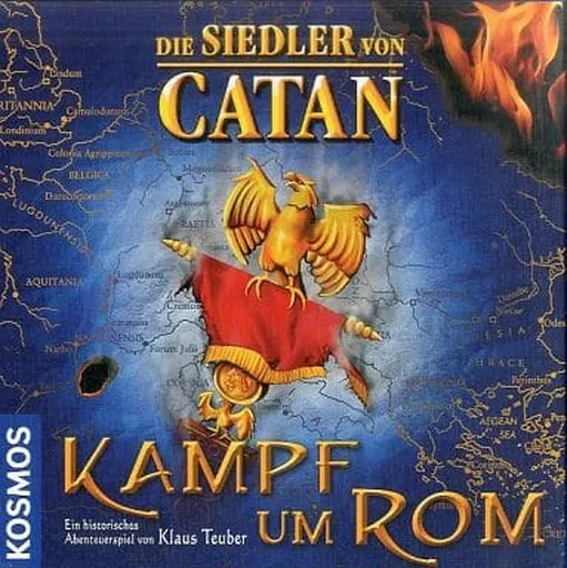 ローマ帝国の危機 ドイツ語版 (Die Siedler von Catan: Kampf um Rom)(日本語訳付き)