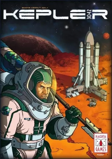 ボードゲーム　ケプラー 3042 多言語版 (Kepler-3042) [日本語訳付き]