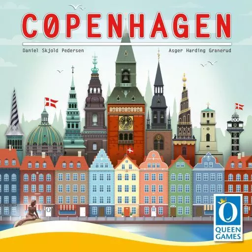 ボードゲーム　コペンハーゲン (Copenhagen) [日本語訳付き]