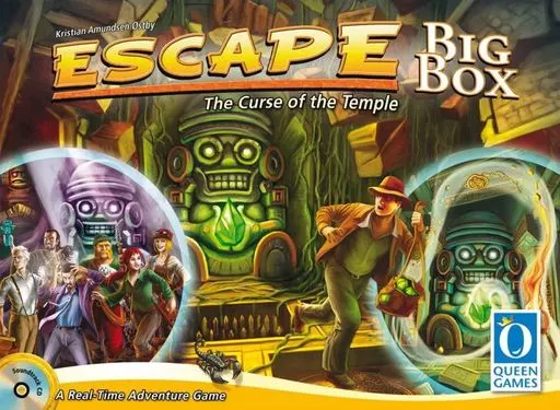 ボードゲーム　[日本語訳無し] エスケープ 神殿の呪 ビッグボックス (Escape： The Curse of the Temple - Big Box)