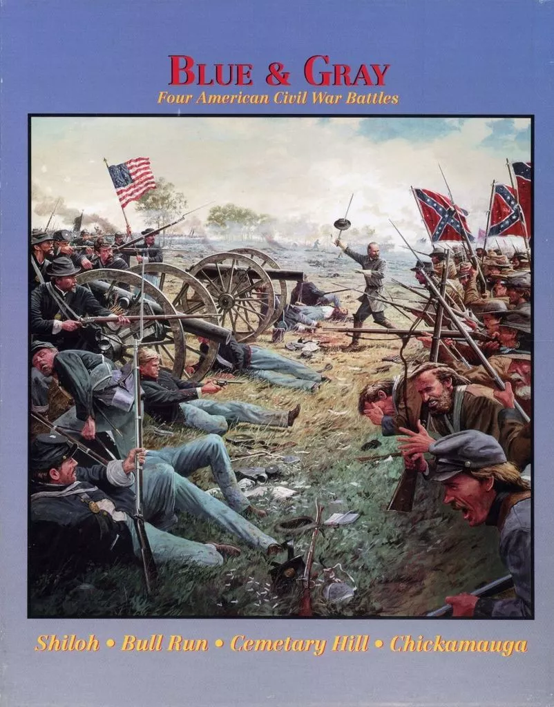 ボードゲーム　[日本語訳無し] Blue ＆ Gray： Four American Civil War Battles