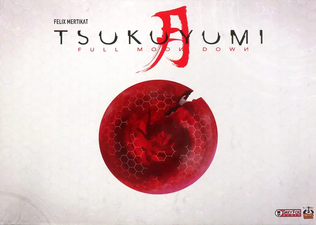 ボードゲーム　ツクヨミ：フルムーンダウン 第2版 英語版 (Tsukuyumi： Full Moon Down Second Edition)